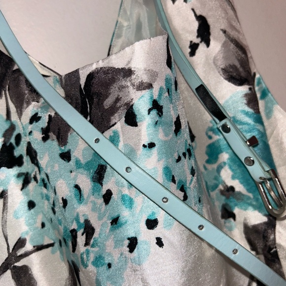 Laura Formal Dress with Belt - Picture 3 of 3